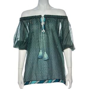 ANTHROPOLOGIE TALITHA OFF-THE-SHOULDER TOP